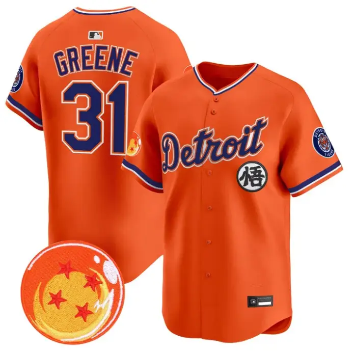 Riley Greene Jersey #31 Detroit Tigers Dragon Ball Premier Stitched by My Store