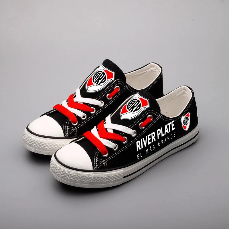 River Plate Low Top Canvas Sport Sneakers Shoes For Men Women Fans by Crocs