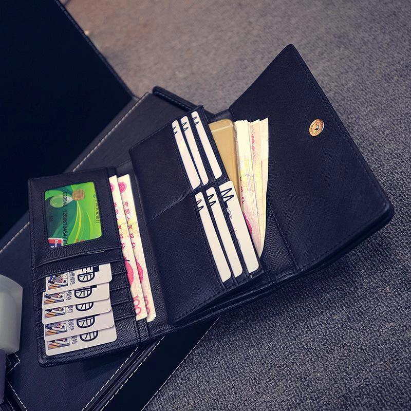 Women PU Leather Fashion Long Clutch Vintage by Bowlift
