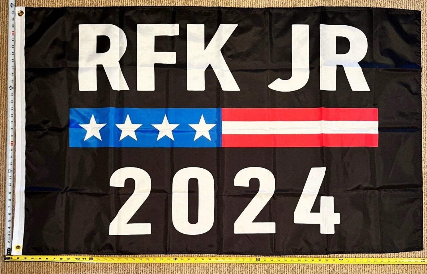 Robert Kennedy Flag RFK JR 2024 Democrat Save America USA Sign 3x5ft by flagsjustdoit