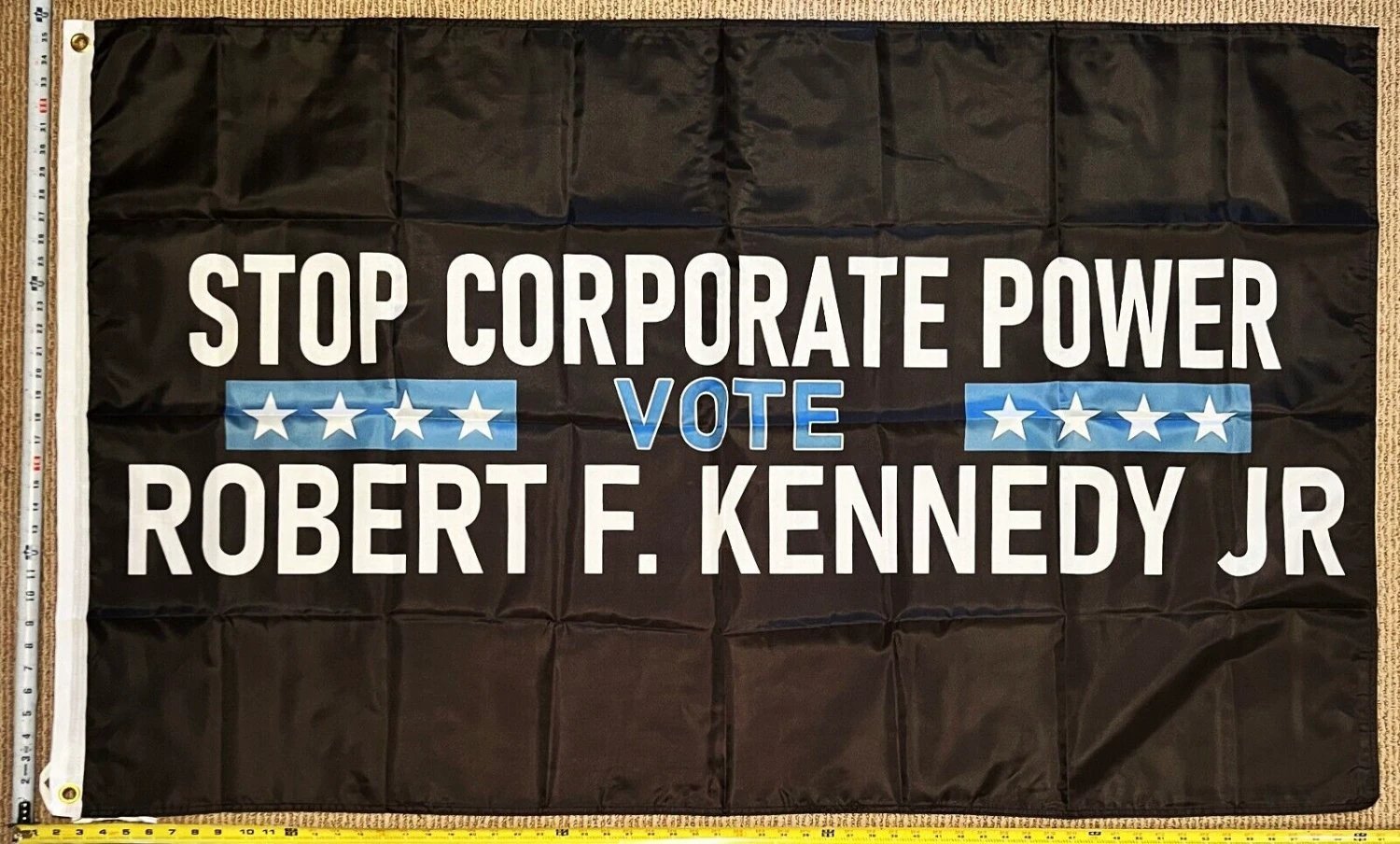 Robert Kennedy Flag RFK JR 2024 Stop Democrat America USA Sign 3x5ft by flagsjustdoit