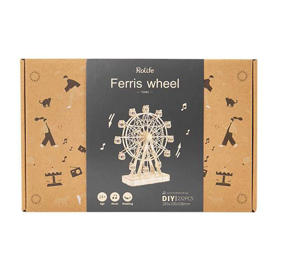 Mechanical Music Box - Ferris Wheel Bowlift by Bowlift