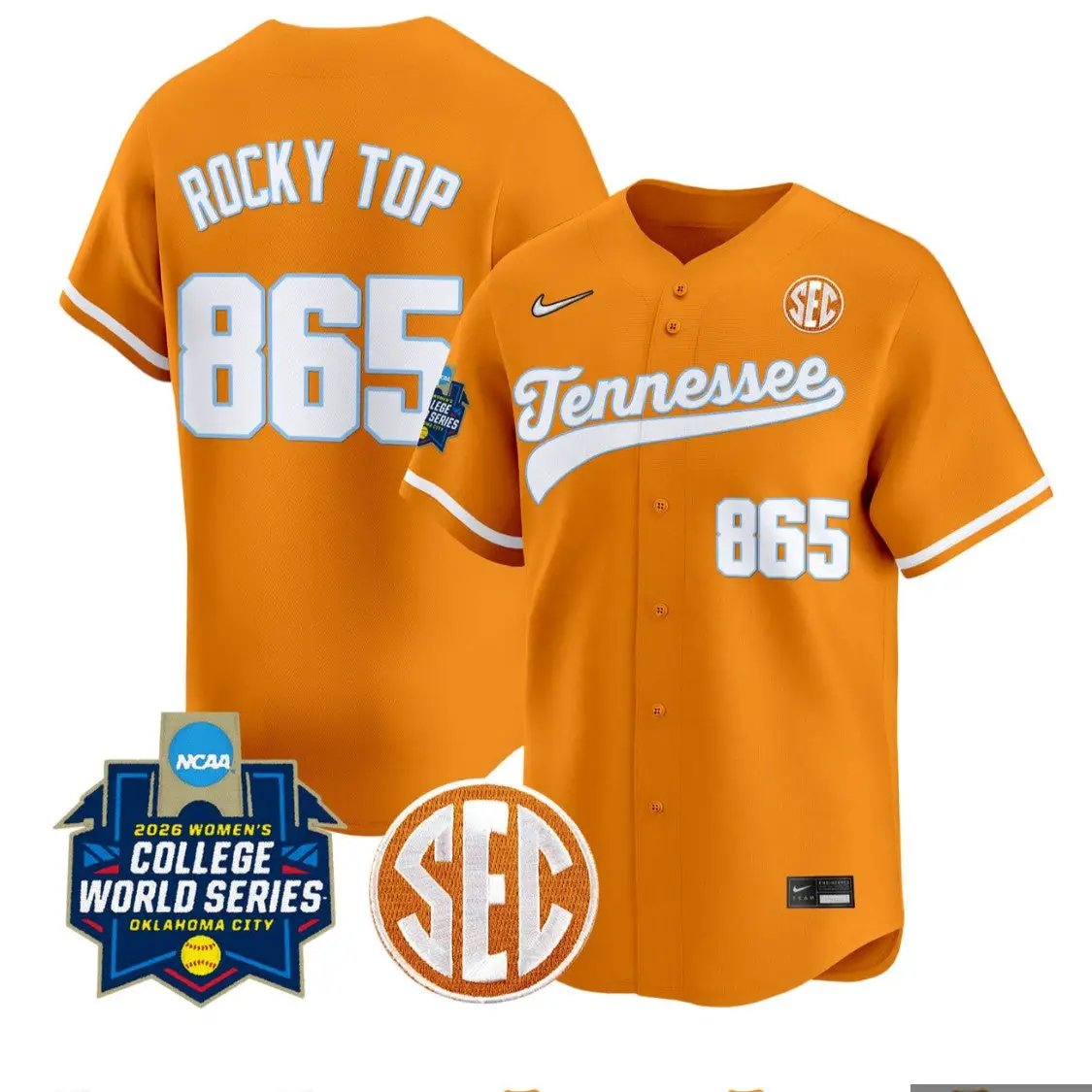 Rocky Top Jersey #865 Tennessee Vols Softball 2026 World Series by My Store