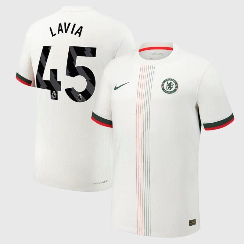 Romeo Lavia #45 Chelsea 2025-26 Home Match Jersey – Blue by Soccer Jersey
