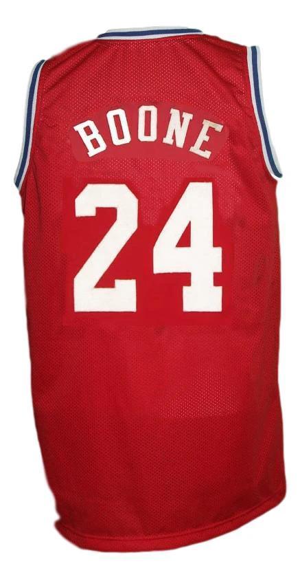 Ron Boone Jersey #24 Aba West All Star Basketball Sewn Red by My store basketball