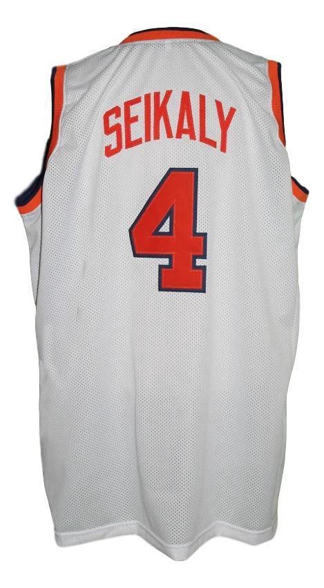 Ron Seikaly Jersey #4 Syracuse College Basketball Sewn White by My store basketball