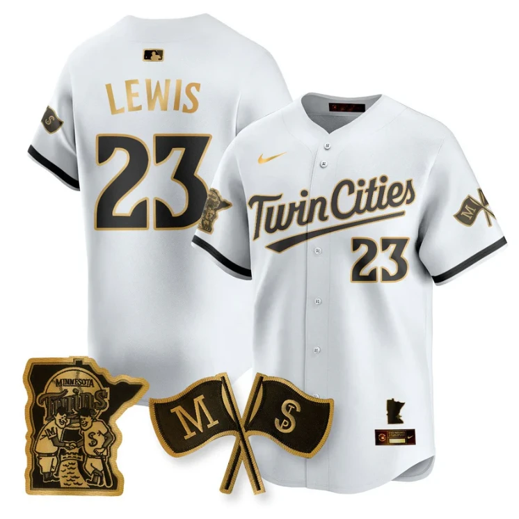 Royce Lewis Jersey #23 Minnesota Twins Alternate Limited Stitched White by My Store