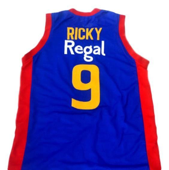 Rubio Ricky Jersey #9 Spain Espana Regal Basketball Blue by My store basketball