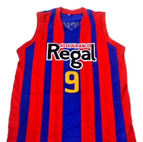 Rubio Ricky Jersey #9 Spain Espana Regal Basketball Blue by My store basketball