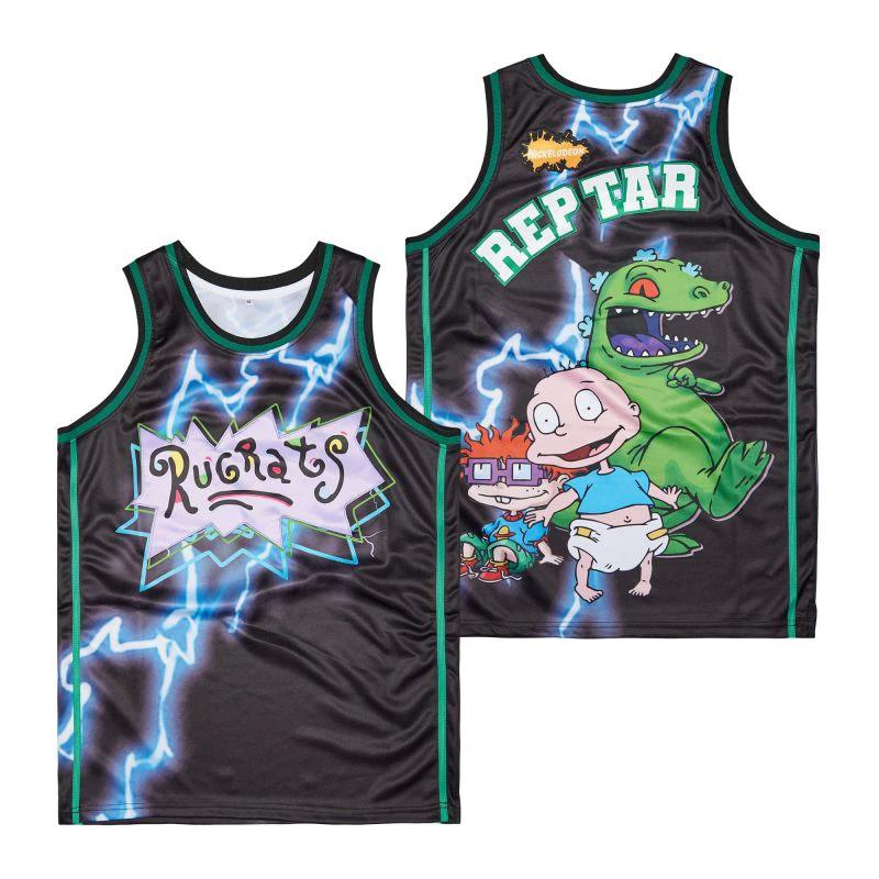 Rugrats Reptar Movie Basketball Jersey by My store basketball
