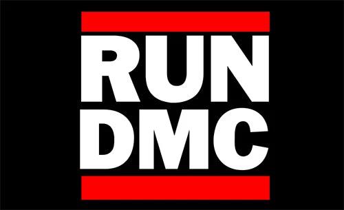 Run DMC Flag-3x5 FT Banner-100% polyester-2 Metal Grommets by flagsshop