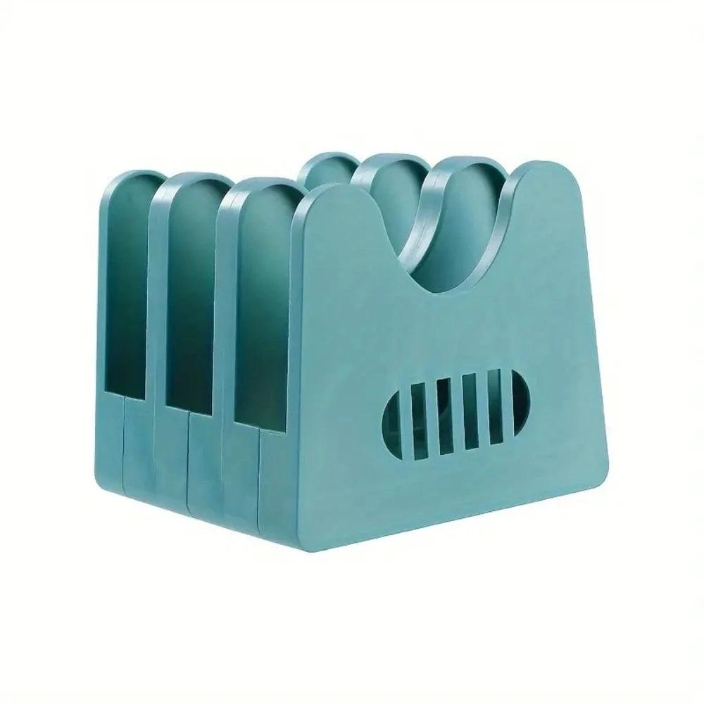ABS Pot Lid and Utensils Storage Rack by Casa & Beyond