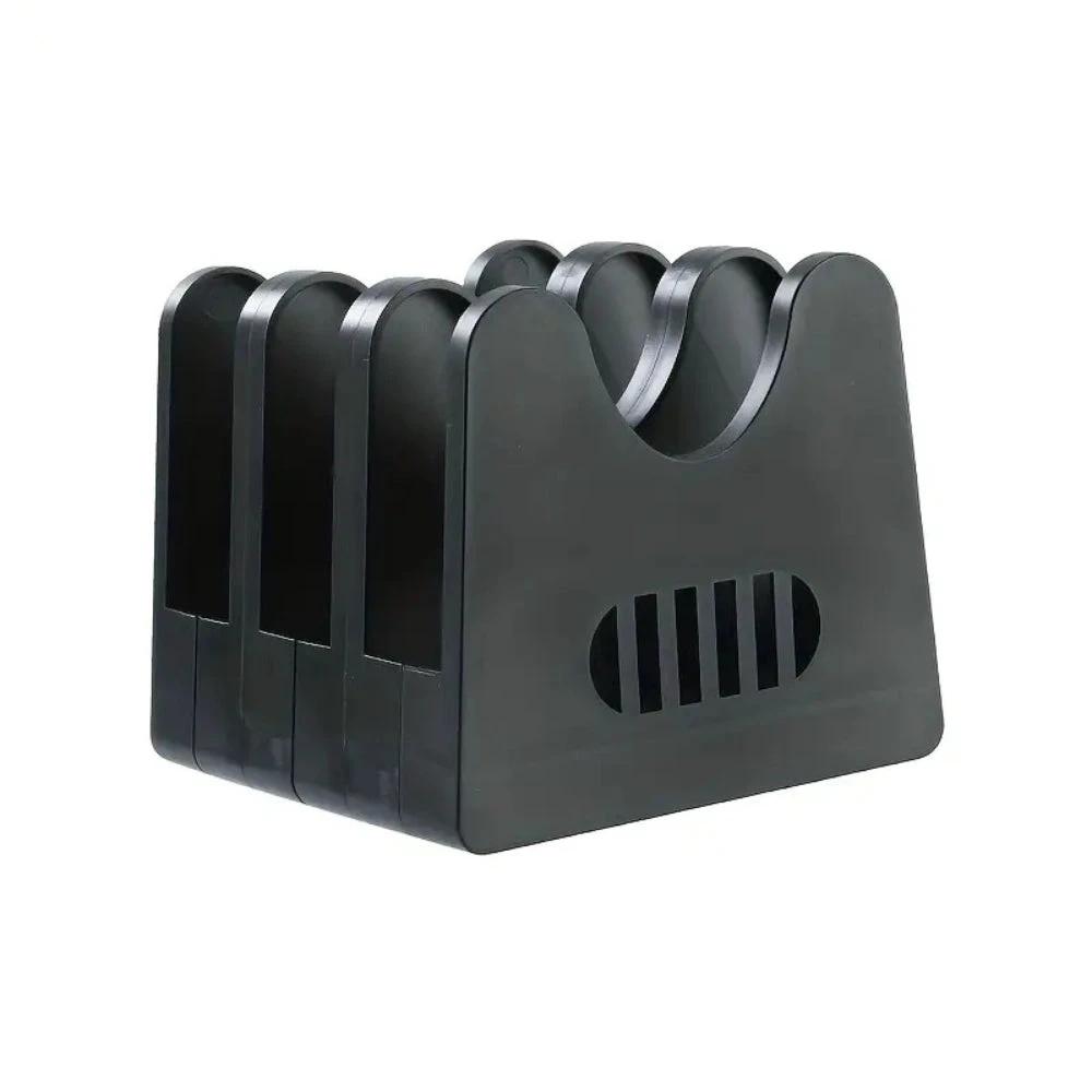ABS Pot Lid and Utensils Storage Rack by Casa & Beyond
