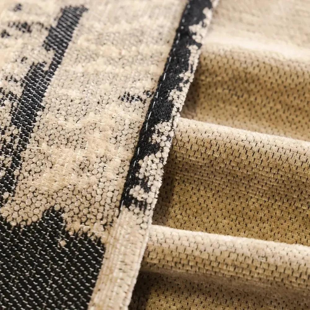 Rustic Abstract Chenille Sofa Cover by Casa & Beyond