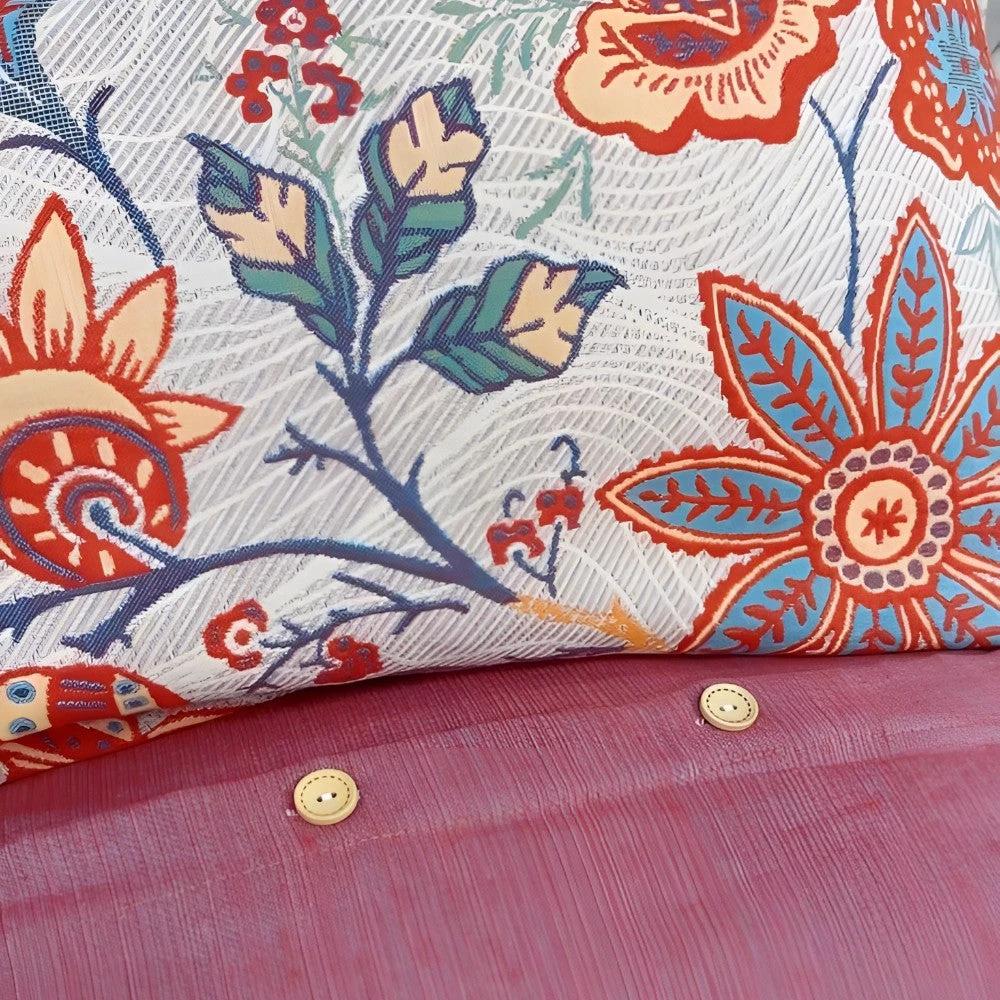 Rustic Floral Boho Pillowcases | 2pcs Set by Casa & Beyond