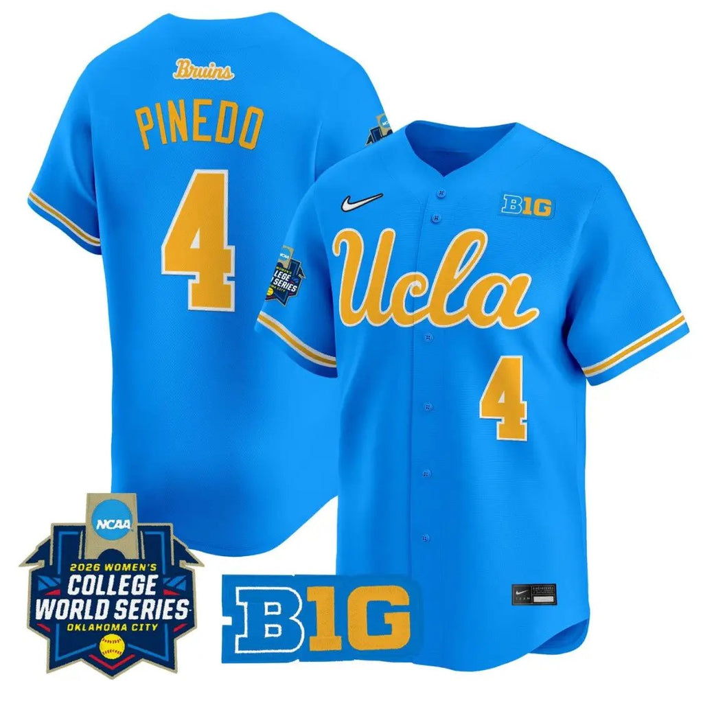 Rylee Pinedo Jersey #4 UCLA Bruins Softball 2026 World Series Stitched by My Store