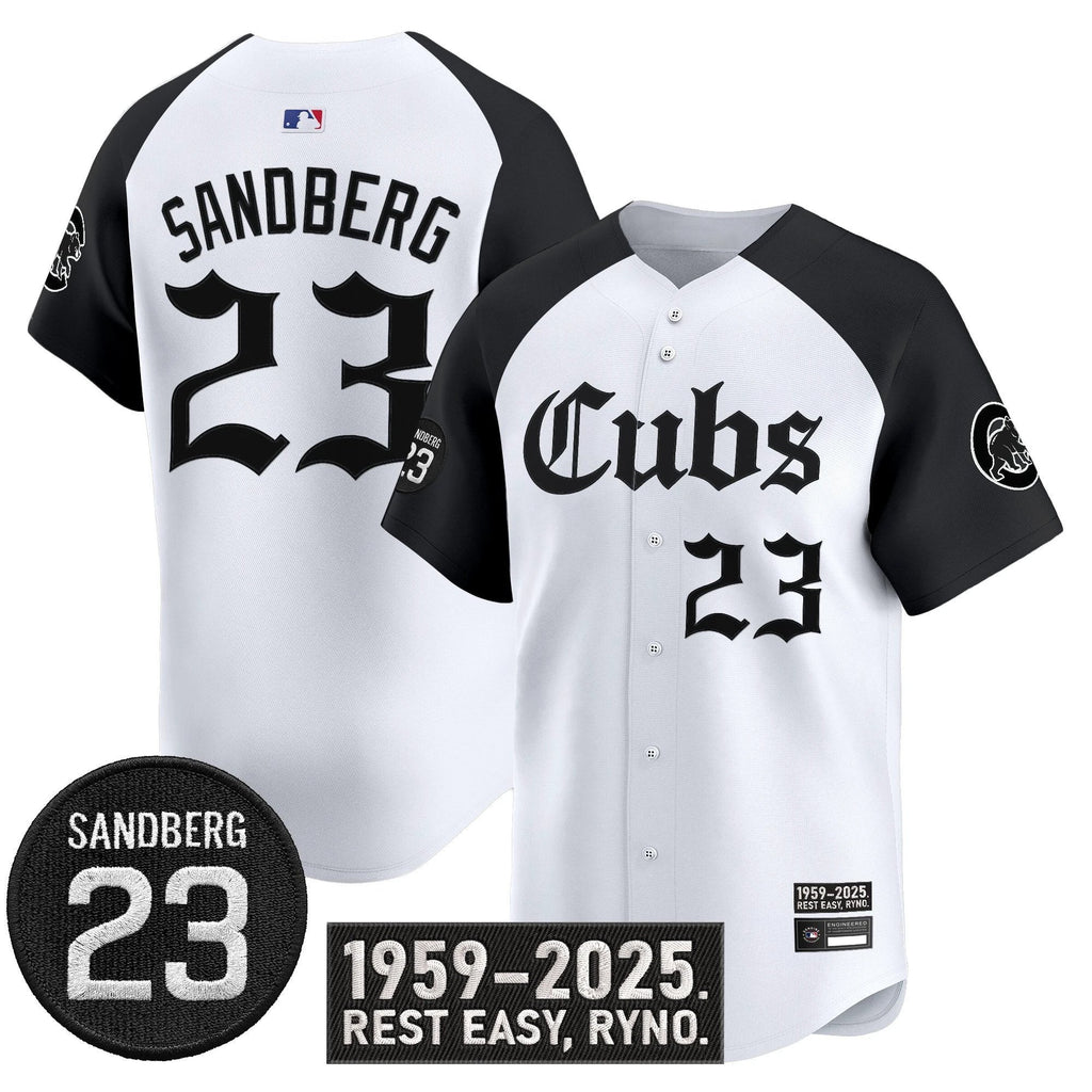 Ryne Sandberg Jersey #23 Chicago Cubs Ryne Sandberg Tribute Stitched Alternate by My Store
