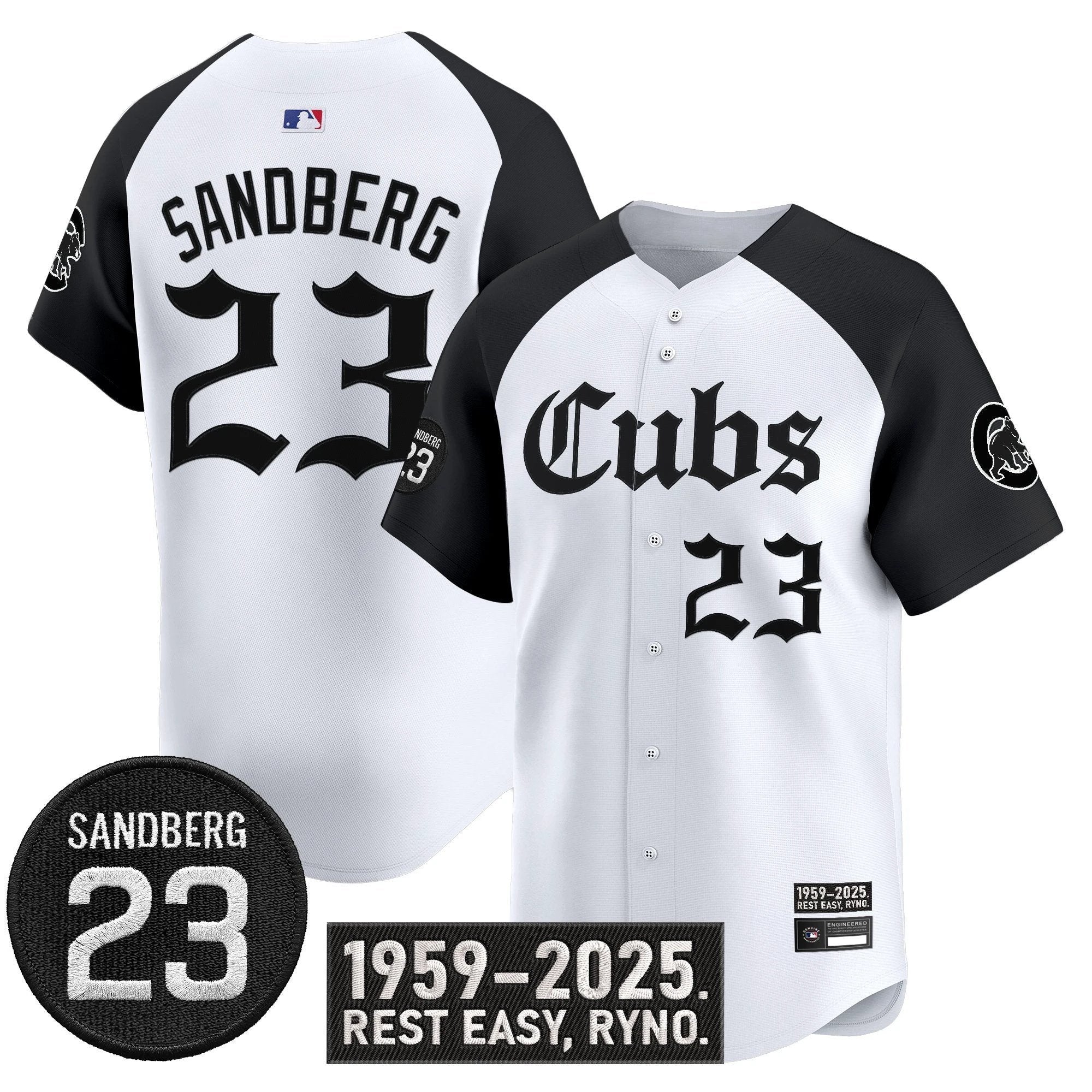 Ryne Sandberg Jersey #23 Chicago Cubs Ryne Sandberg Tribute Stitched Alternate by My Store