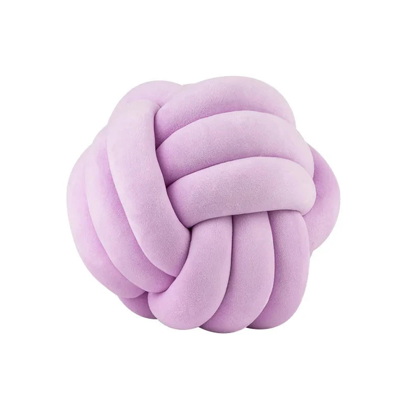 Plush Knot Cushion (Velvet) by Bowlift