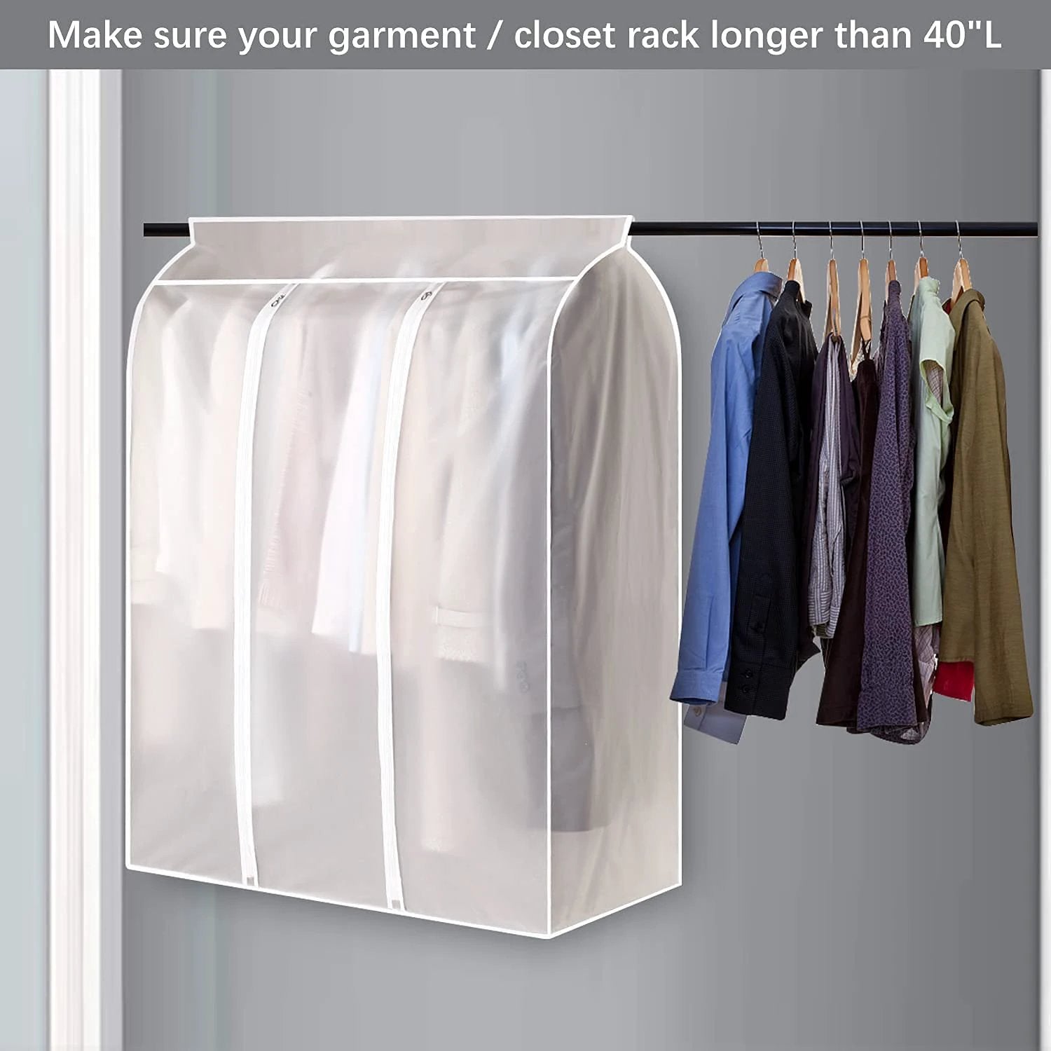 Home Organizer Dust Cover Clothes Storage Wardrobe Bag by BowLift