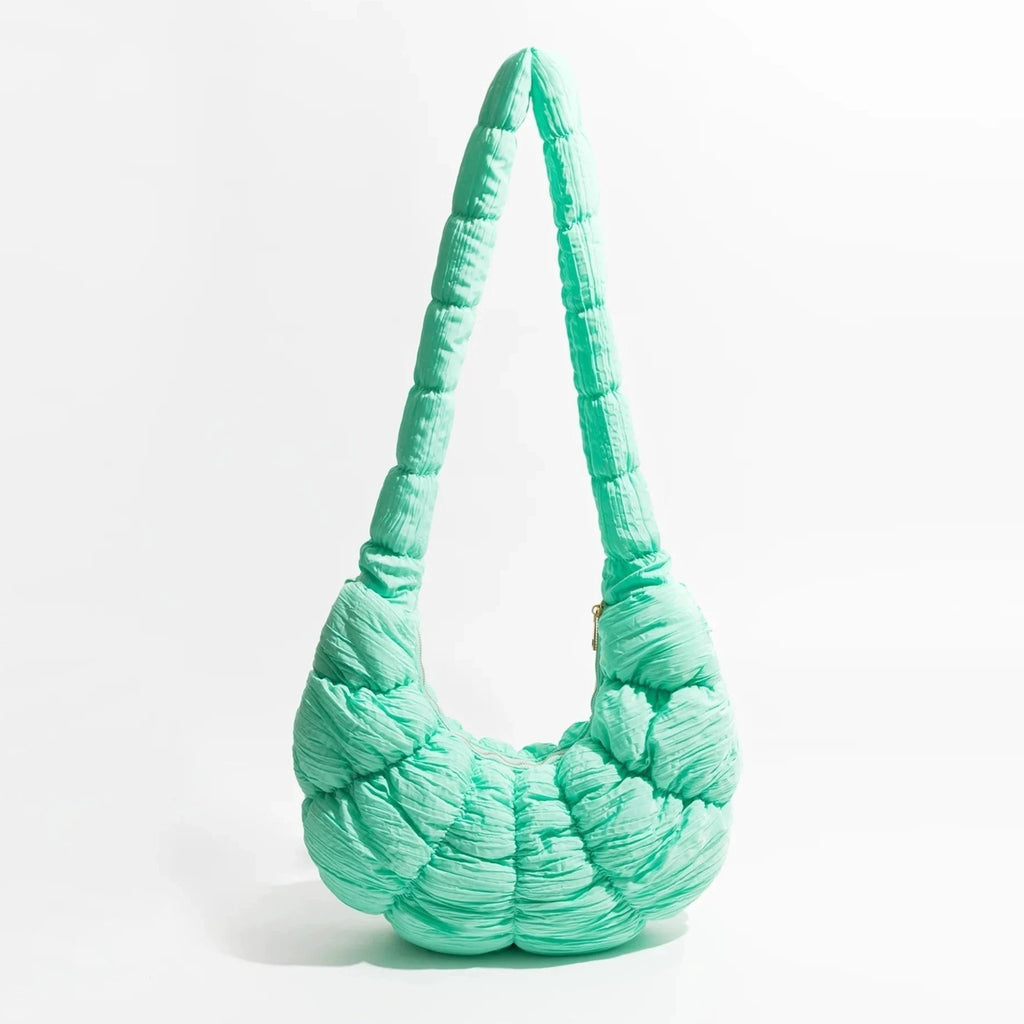 Puff Croissant Shoulder Bag by BowLift