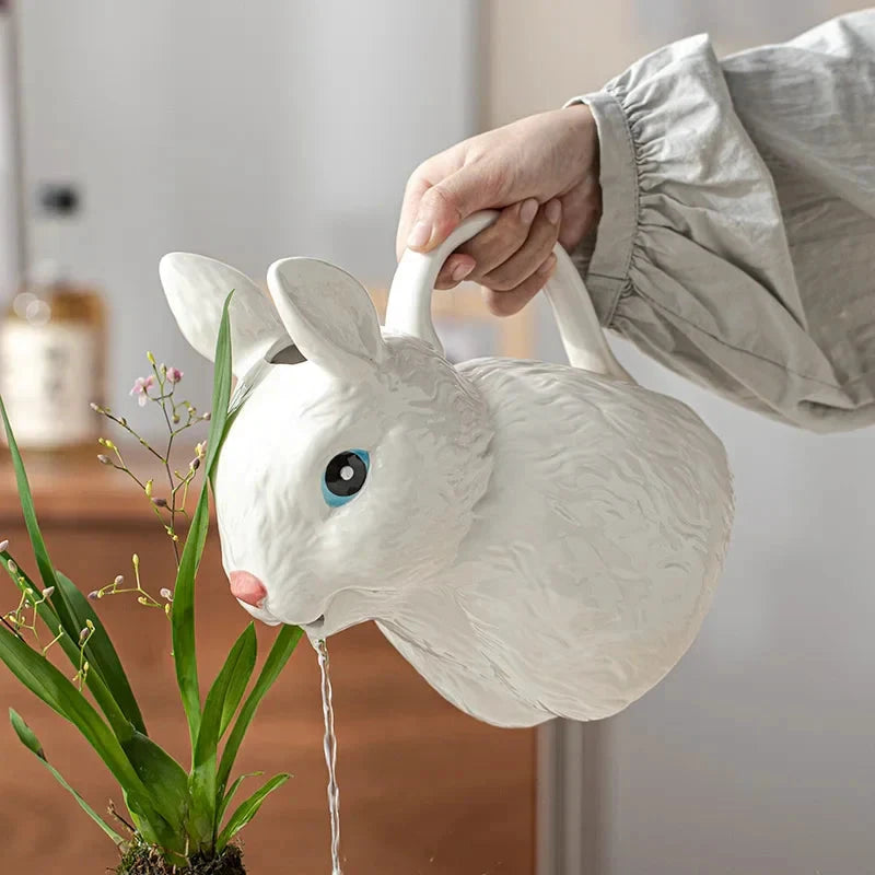 Cute Bunny Ceramic Vase by Bowlift