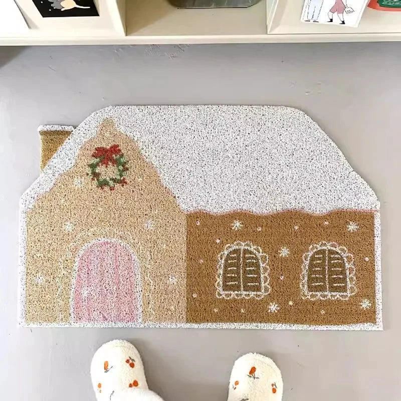 Cookie House Door Mat by Bowlift
