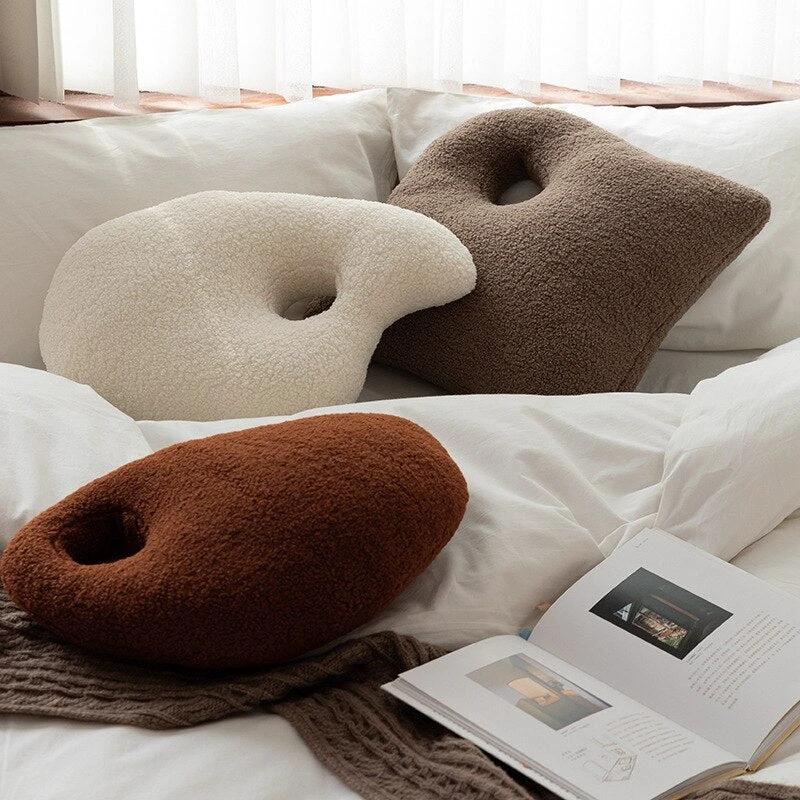 Fluffy Pebble Cushions by Bowlift