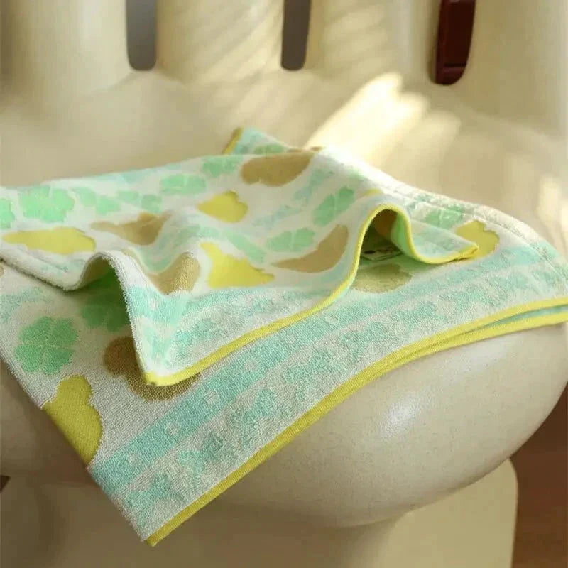 Cute Little Bear Series Cotton Towel Collection by Bowlift