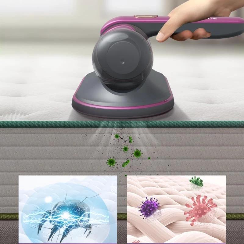 DustAway powerful UV vacuum cleaner for a dust-free home Bowlift by Bowlift