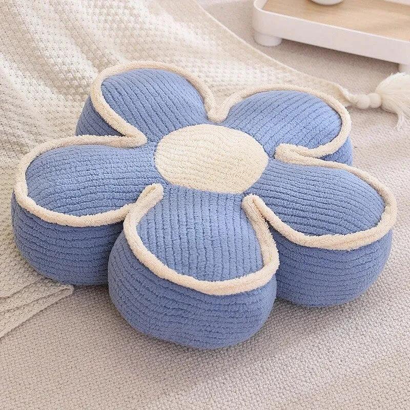 Pastel Fluffy Flower Cushion by Bowlift