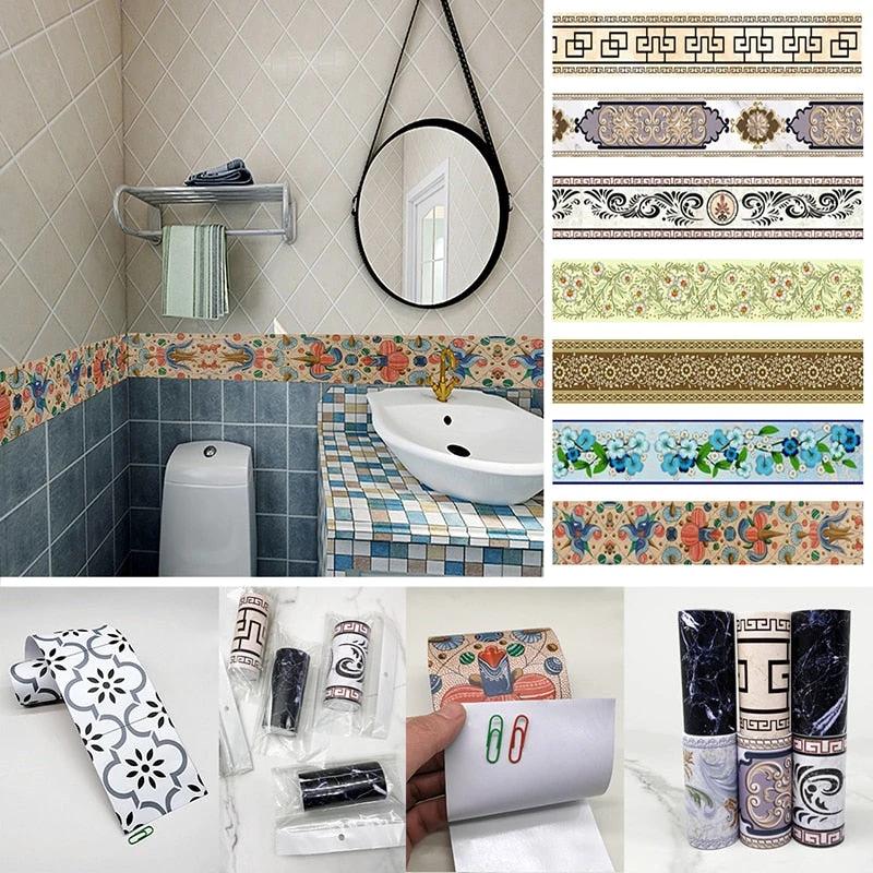 Self-Adhesive Waterproof Wall Decorative Tape by BowLift