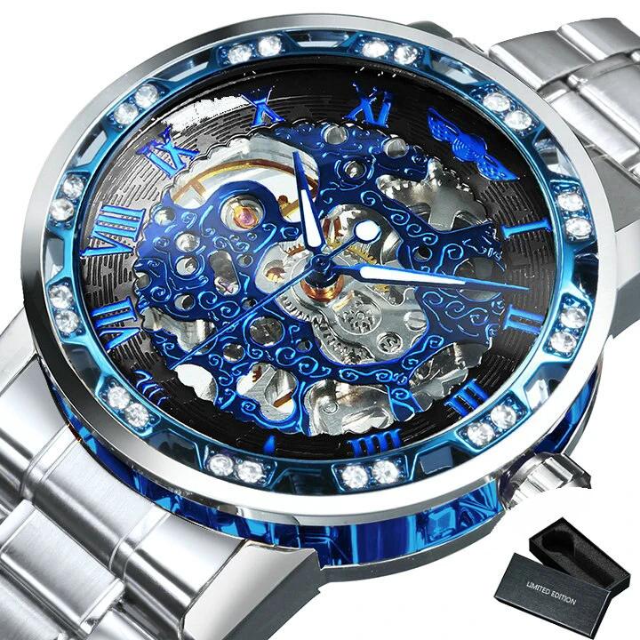 Luminous Mechanical Titan Skeleton Watch by BowLift
