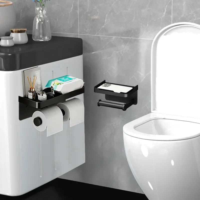 Wall-Mounted Aluminum Alloy Tissue holder by BowLift
