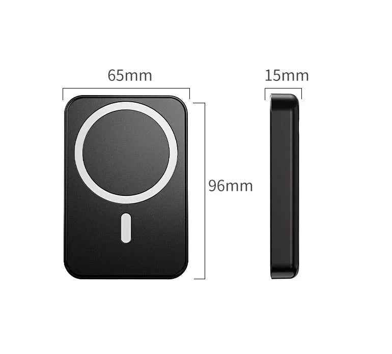 Magnetic Wireless Power Bank with Kickstand by BowLift