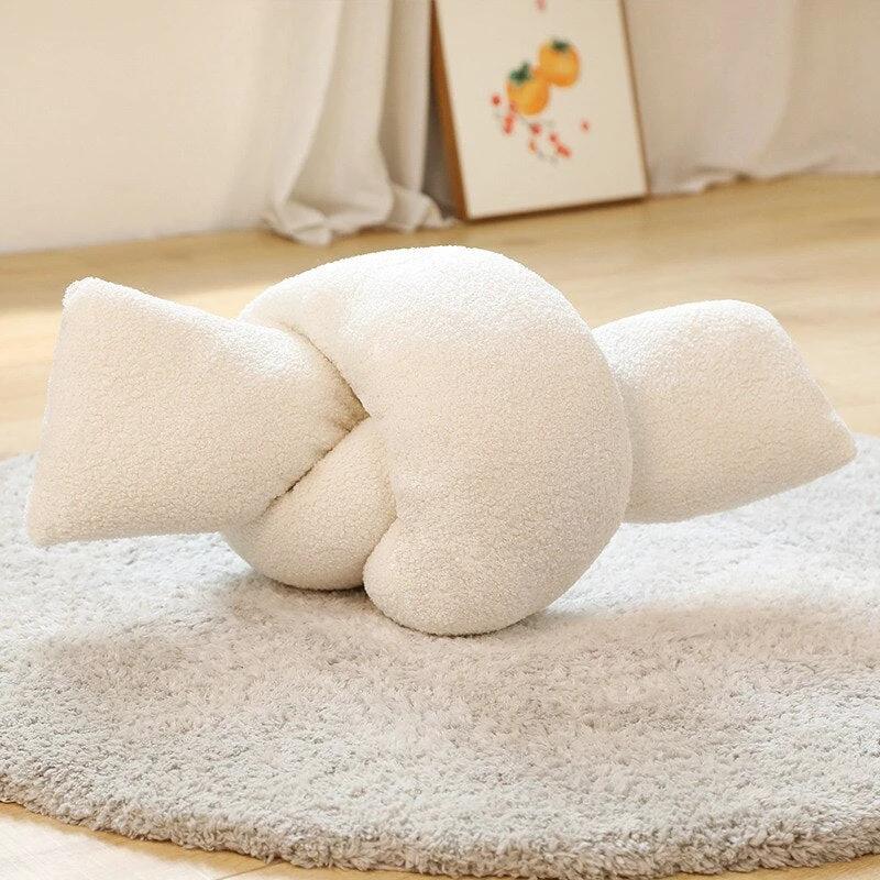 Plush Cushions - Doughnut, Globe, Arch and Knot by Bowlift