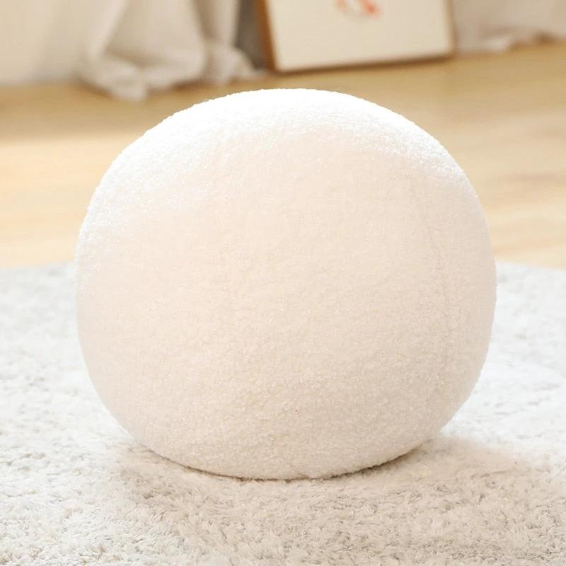 Plush Cushions - Doughnut, Globe, Arch and Knot by Bowlift