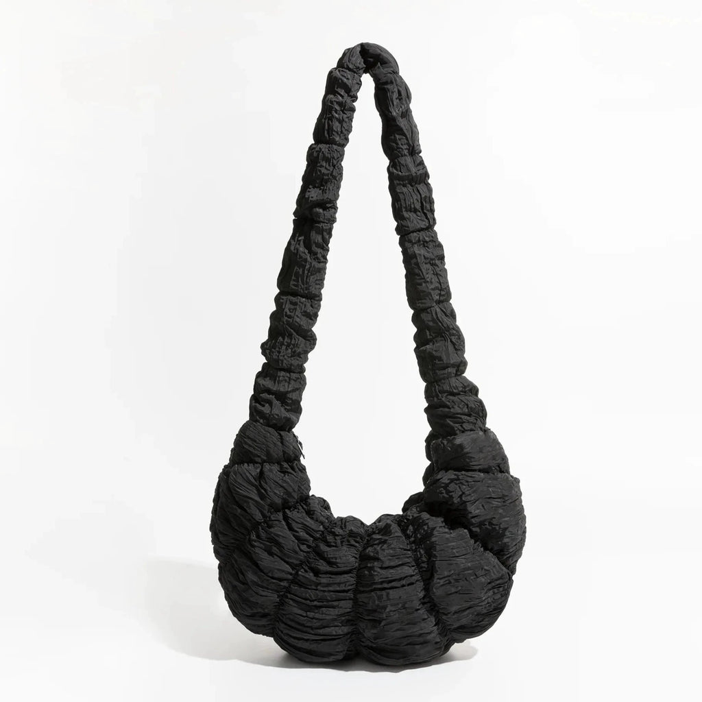 Puff Croissant Shoulder Bag by BowLift