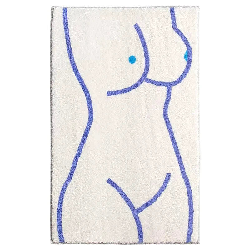 Noodie Illustration Rug by Bowlift