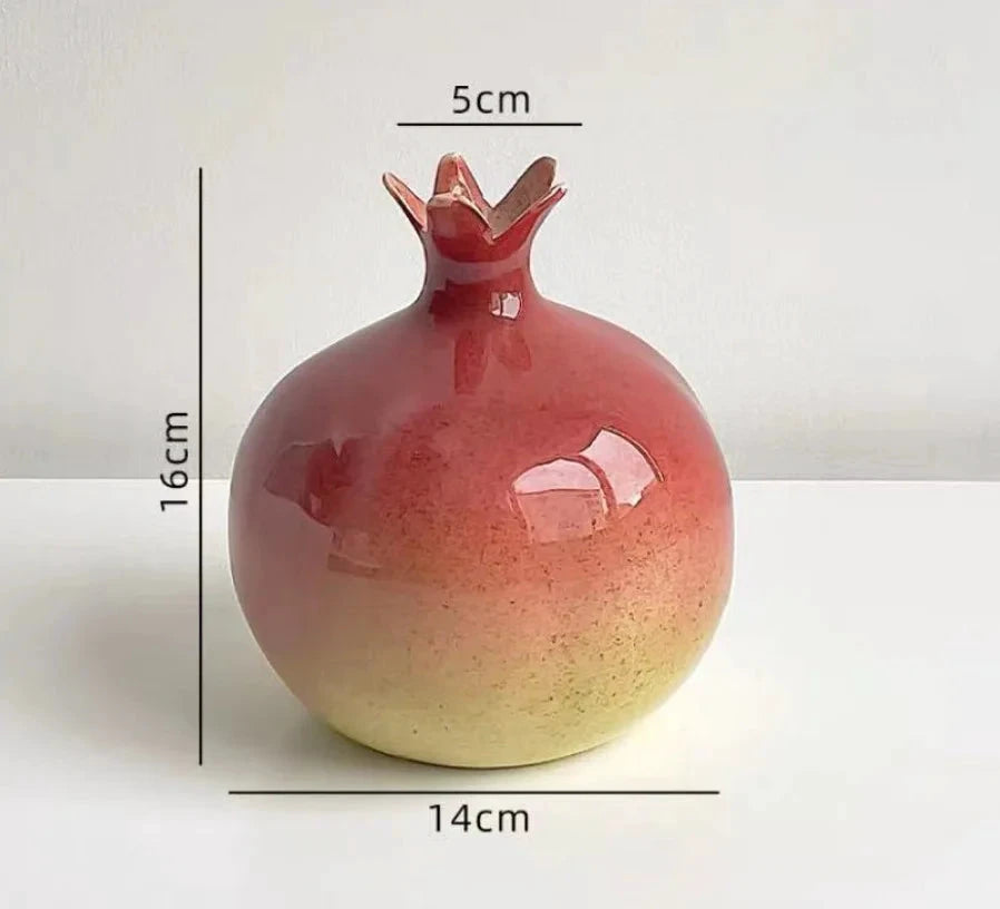 Ceramic Pomegranate Vase by Bowlift