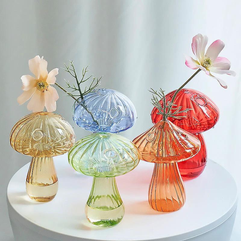 Mini Mushroom Bud Vases by Bowlift