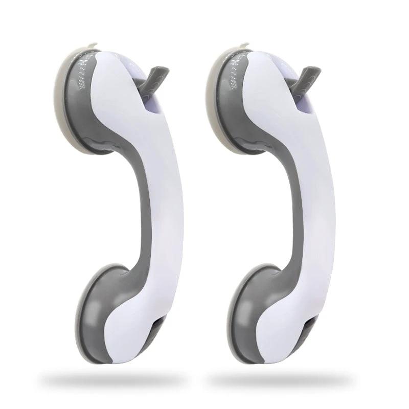 Safety handle with non-slip support and vacuum suction cup - Perfect for bathrooms and showers - Provides stability and support by BowLift