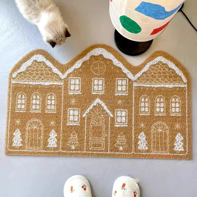 Cookie House Door Mat by Bowlift
