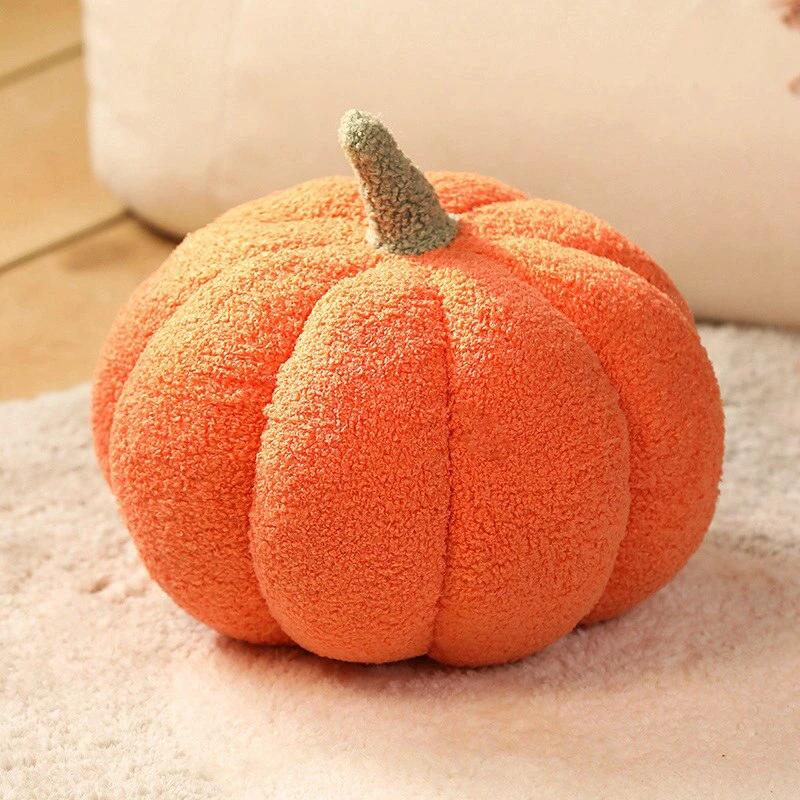 Fluffy Pumpkin Cushion by Bowlift