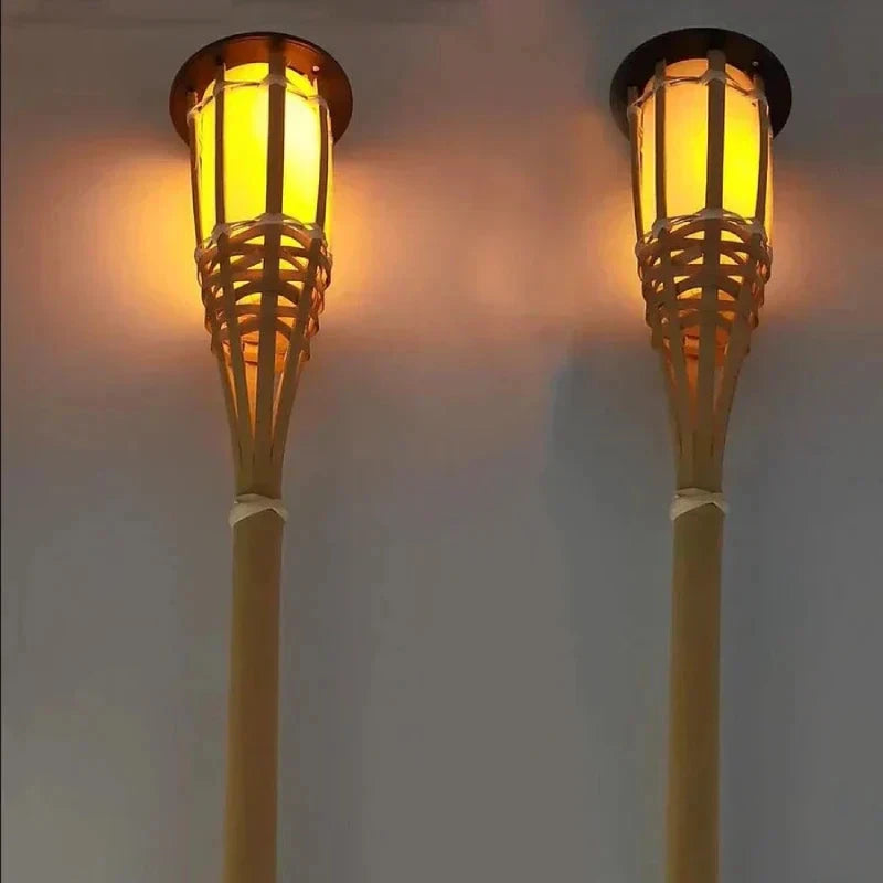 5-Piece Solar Torch Light Set – Flame Effect LED Garden Lights | Solar Powered & Weatherproof Outdoor Lighting by BowLift