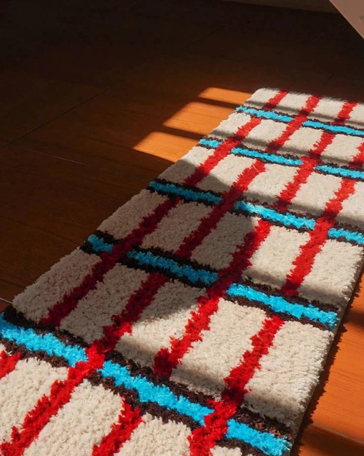 illustrative Grid Rug by Bowlift