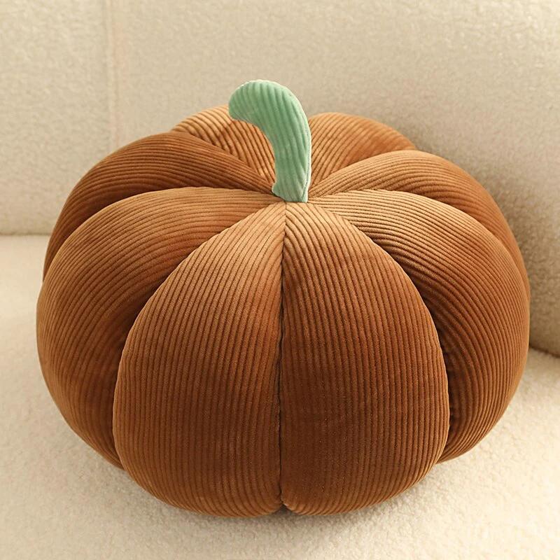 Fluffy Pumpkin Cushion by Bowlift