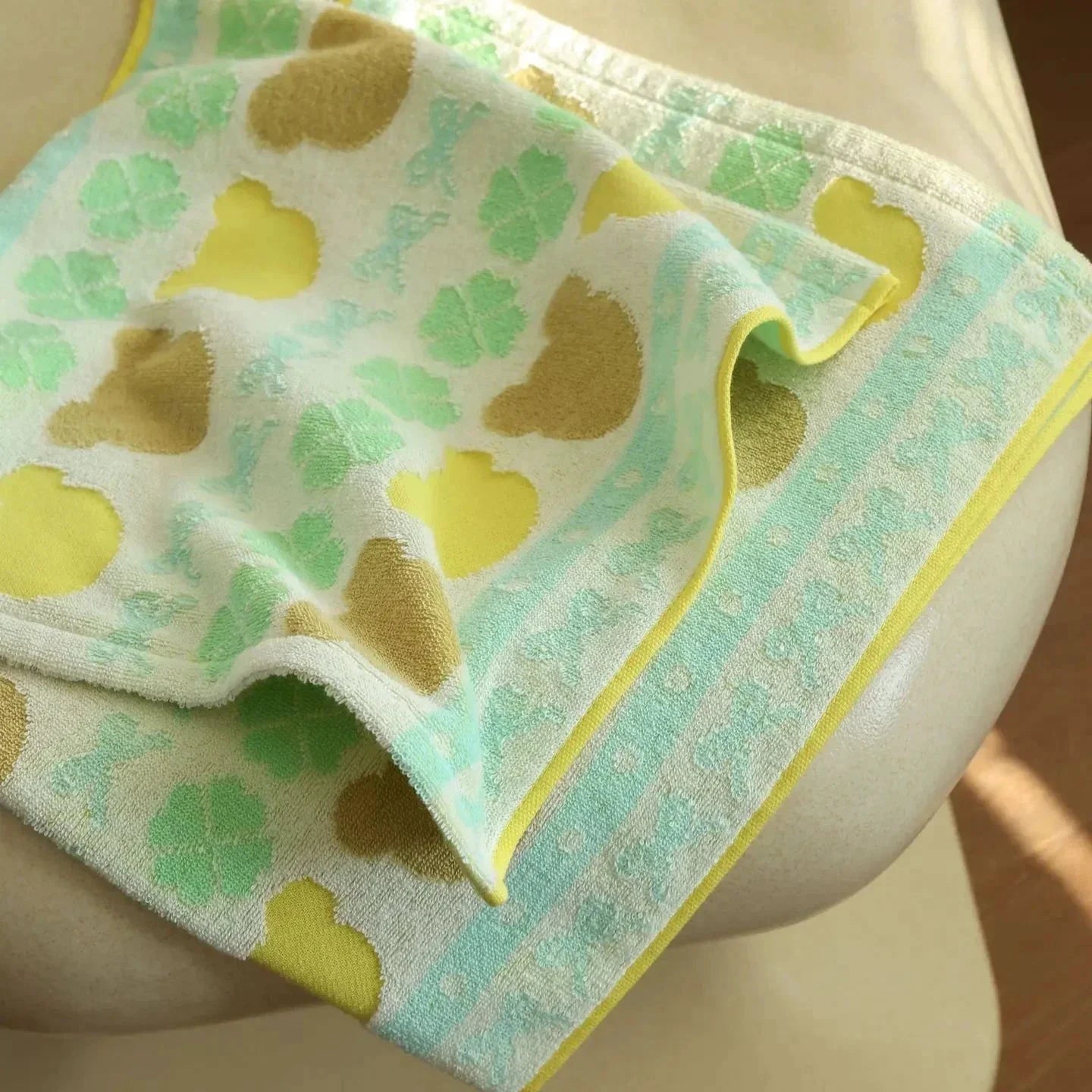 Cute Little Bear Series Cotton Towel Collection by Bowlift