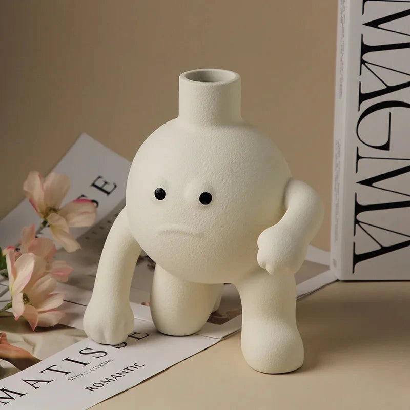 Character Ceramic Vase by Bowlift