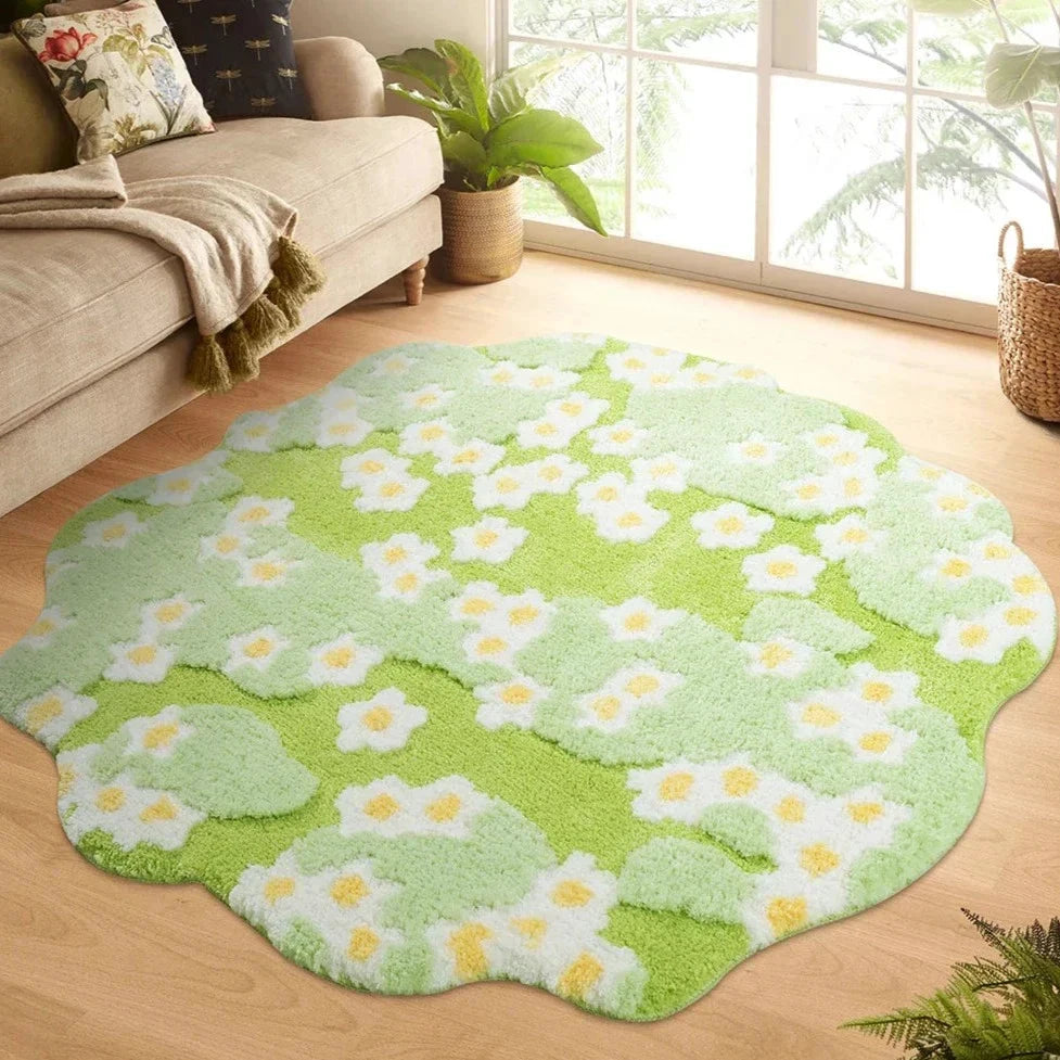 Flower Garden Rug by Bowlift